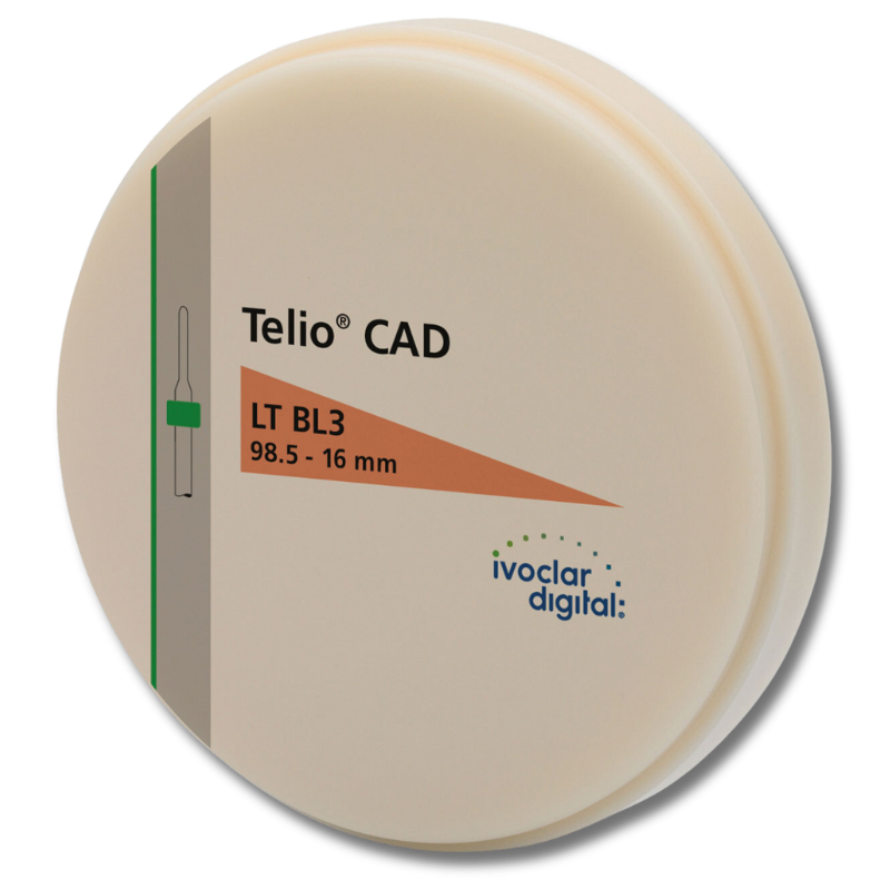 Telio CAD — диски для фрезерования на основе ПММА