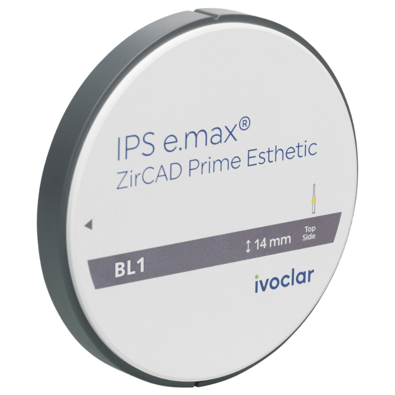 IPS e.max ZirCAD Prime Esthetic — циркониевые диски для фрезерования
