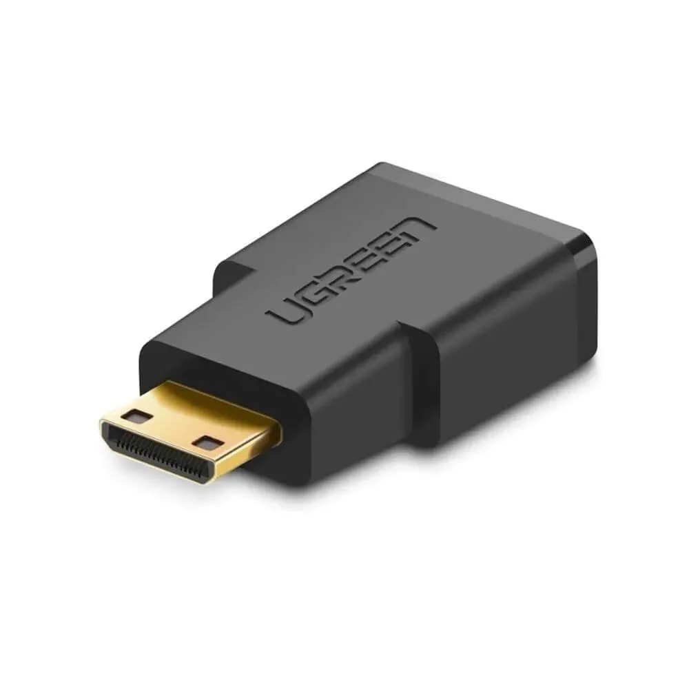 Адаптер-переходник HDMI+miniHDMI UGREEN  розетка – вилка